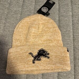 Brand New Detroit Lions NFL Beanie hat By 47 Brand